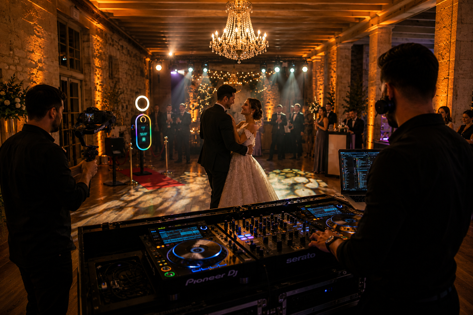 Pack Prestige — DJ + Vidéaste + Soirée événementielle