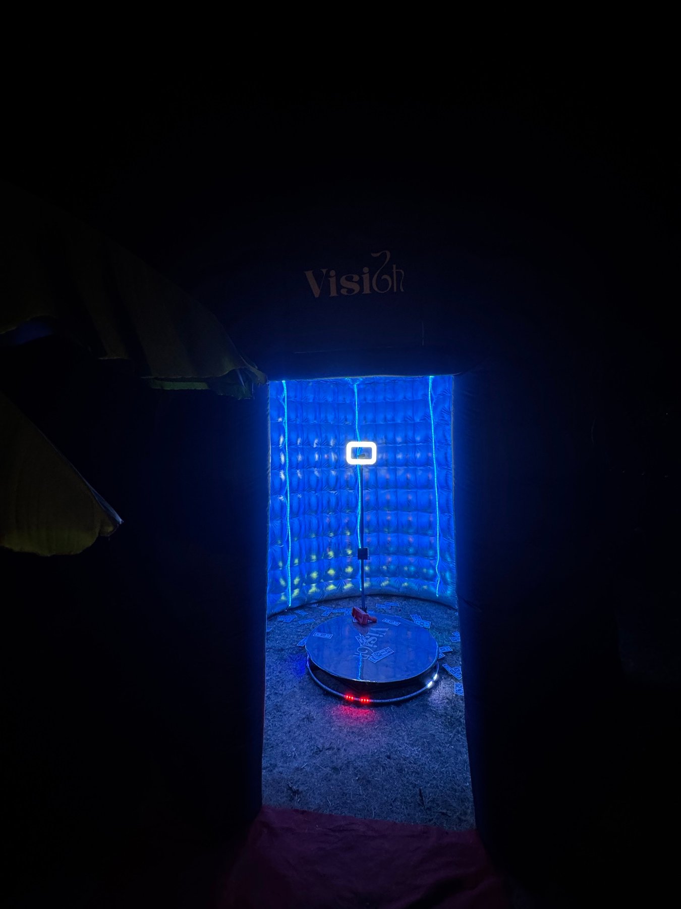 Détails du décor Vidéobooth